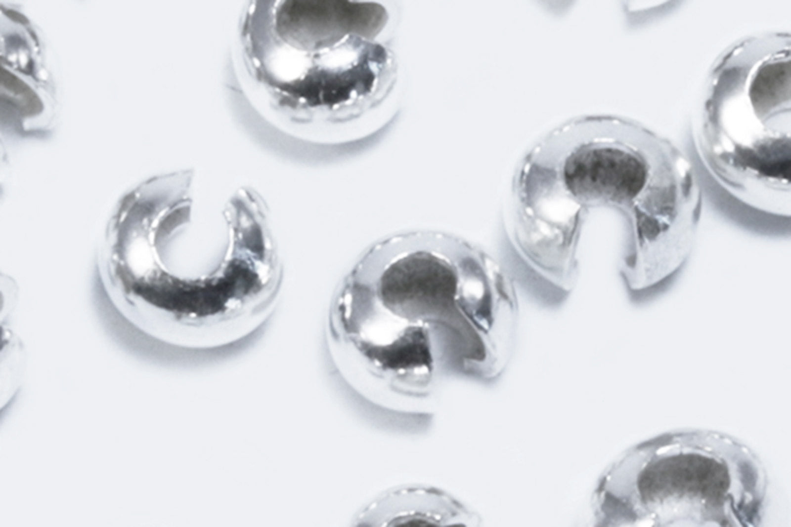 Kaschierperlen aus 925 Silber, Ø 2,5 mm Kaschierperlen aus 925 Silber, Ø 2,5 mm von inwaria