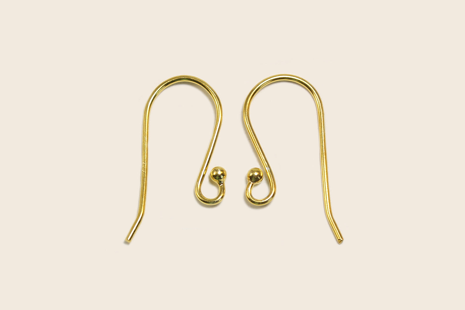 Ohrhaken aus 925 SILBER vergoldet, 20/22 mm Ohrhaken aus 925 SILBER vergoldet, 20/22 mm von inwaria