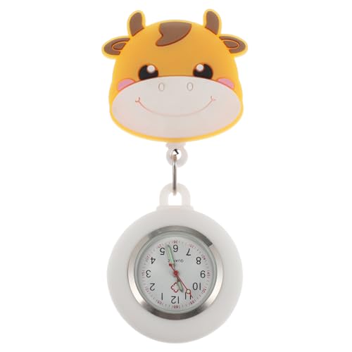 Taschenuhr Cartoon Einziehbar Armbanduhr Analogue Quarzuhr Ansteckuhr Krankenschwesternuhr Pflege FOB- Uhr für Doktor Pfleger Abschluss Geschenk von iplusmile