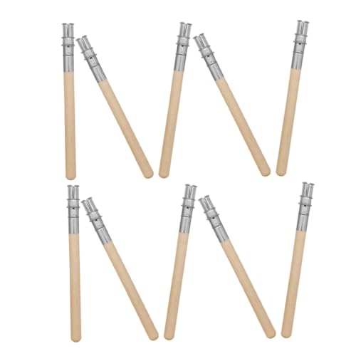 iplusmile 10 Stück Teiliges Augenbrauenstift Verlängerer Passend für Verschiedene Stifte Langlebig Leicht Einfach zu Bedienen für Unterwegs und Präzises Make Up von iplusmile