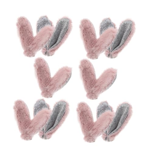 iplusmile 10stücke Hase Ohr Haarspangen Dekorative Haarklammern Haarschmuck Für Mädchen Tierohren Haar Clips Zubehör von iplusmile