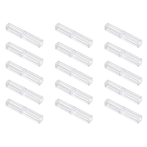 iplusmile 15stücke Teiliges Set Transparenter Stiftboxen Klarer Aufbewahrungsbehälter Für Kugelschreiber Bleistifte Und Schreibwaren Für Schule Büro Und von iplusmile