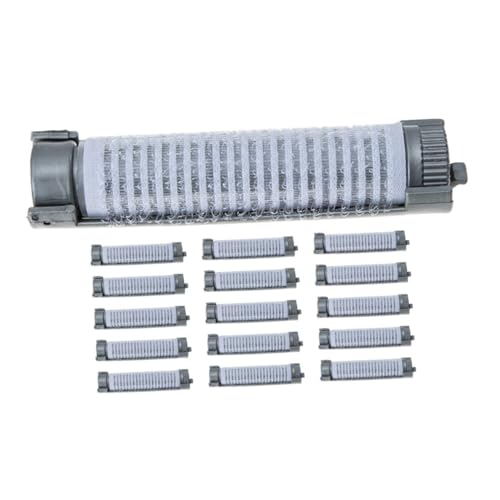 iplusmile 16 Stück Teiliges Haarwurzeln Lockenwickler Clips für Kurze Haare Selbstklebende Dauerwelle Klammern Voluminöse Haarstyling Werkzeuge für Damen Einfache Anwendung Graue Große von iplusmile