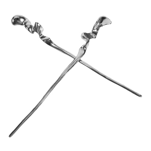 iplusmile 2 Stück Chinesische Haarnadeln Vintage Haarschmuck Für Damen Unregelmäßige Metall Haarstäbchen Für Langes Haar Stilvolle Dutt Haarnadeln Für Hochzeitsfrisuren Schwarz Robust iplusmile 2 Stück Chinesische Haarnadeln Vintage Haarschmuck Für Damen Unregelmäßige Metall Haarstäbchen Für Langes Haar Stilvolle Dutt Haarnadeln Für Hochzeitsfrisuren Schwarz Robust von iplusmile