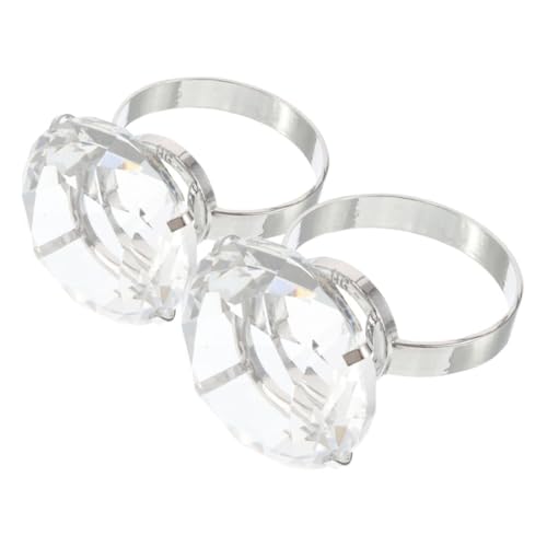iplusmile 2 Stück Große Diamantring-Requisiten Kristall-Strass-Ehering Ring mit Strasssteinimitat Hochzeitsschmuck gefälschter Strassring Hochzeit-Strass-Ring-Requisite Legierung Transparent iplusmile 2 Stück Große Diamantring-Requisiten Kristall-Strass-Ehering Ring mit Strasssteinimitat Hochzeitsschmuck gefälschter Strassring Hochzeit-Strass-Ring-Requisite Legierung Transparent von iplusmile