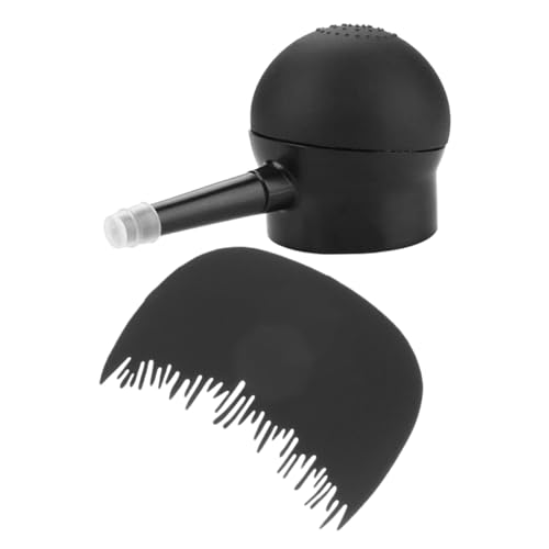 iplusmile 2 Stück Haarfasern Spray Teilig mit Kamm für Präzise Haarlinien Langanhaltend Einfach Anzuwenden Geeignet für Männer Frauen für Haarausfall Abdeckung und Styling von iplusmile