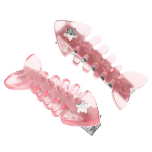 iplusmile 2 Stück Kreative Haarklammern für Damen Rutschfestes Haarschmuck Accessoire Haarspangen für Mädchen und Alltag Eleganter Look und Fester bei Dickem Haar von iplusmile