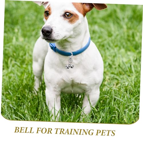 iplusmile 2 Stück Teiliges Haustier Glocken Kleine Anhänger für und Hundehalsbänder Langlebig Glatt als DIY Zubehör und Weihnachtsdeko von iplusmile