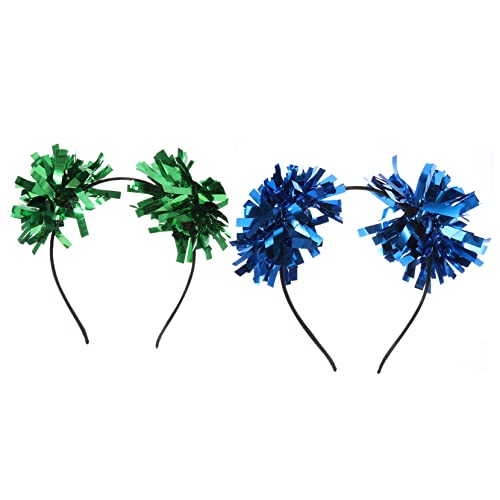 iplusmile 2 Stück Weihnachtliches Haarbänder mit Leuchtenden Details Weiche Stoffqualität Bequem und Sicher Festliche Party Haaraccessoires für Mädchen zu Weihnachten und Geburtstagsfeiern von iplusmile