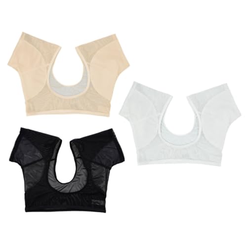 iplusmile 3 Stück Atmungsaktive Achsel Schutzpads mit Elastischer Schnell Trocknender Underarm Weste für Damen Schweißabsorbierend Wiederverwendbar Hautfreundlich Verhindert iplusmile 3 Stück Atmungsaktive Achsel Schutzpads mit Elastischer Schnell Trocknender Underarm Weste für Damen Schweißabsorbierend Wiederverwendbar Hautfreundlich Verhindert von iplusmile