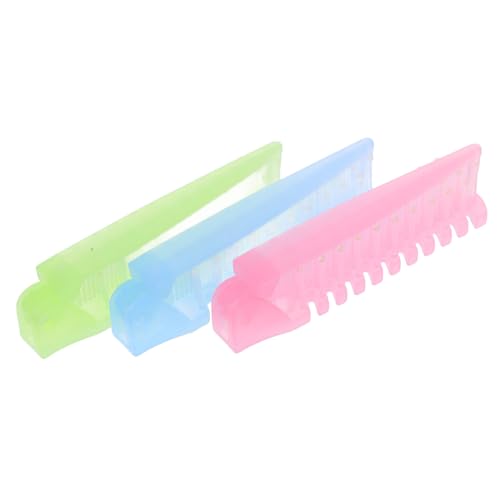 iplusmile 3 Stück Teiliges Faltbares Haarbürsten mit Antistatik Massagefunktion Kompakte Kleine Taschenbürsten für Unterwegs Vielseitig Verwendbar für Damen und Herren Leicht zu Verstauen von iplusmile
