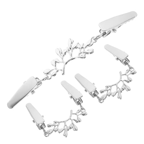 iplusmile 3 Stück Zinklegierung Schalclip Design Langlebig Rostfrei Cardigan und Pulloverclips Einzigartige Form für Damen Vielseitig für Party Hochzeit und Alltag Geeignet von iplusmile