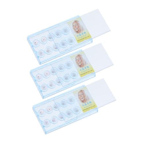 iplusmile 30 Stück Zahn Schmuck Zahnverzierungen Weiß DIY Zahn Aufsteckbar für Männer und Frauen von iplusmile