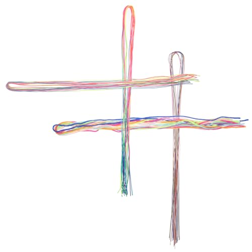 iplusmile 36 Stück Teiliges Haarschmuck Bunte Flechtschnüre aus Stoff Langlebige Haarbänder für Zöpfe und Dreadlocks Vielseitig Verwendbar für Kreative Haarstylings Wiederverwendbar und von iplusmile