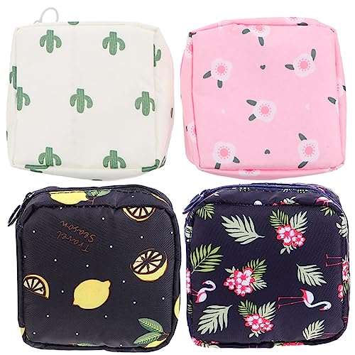iplusmile 4 Stück Sanitärtasche Damenbinden Aufbewahrungsbeutel mit Reißverschluss Tragbare Hygienetasche für Damen Vielseitige Perioden Tasche für Lippenstift Münzen und Kleine Gegenstände iplusmile 4 Stück Sanitärtasche Damenbinden Aufbewahrungsbeutel mit Reißverschluss Tragbare Hygienetasche für Damen Vielseitige Perioden Tasche für Lippenstift Münzen und Kleine Gegenstände von iplusmile
