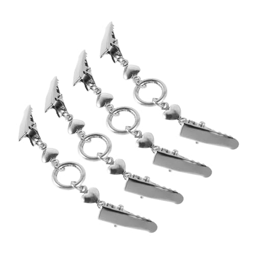 iplusmile 4 Stück Vintage Cardigan Clips aus Legierung Stilvolle Pullover und Schalverschlüsse für Damen Einfache Anwendung Vielseitig Einsetzbar für Hemdkragen Strickjacken und Tücher von iplusmile