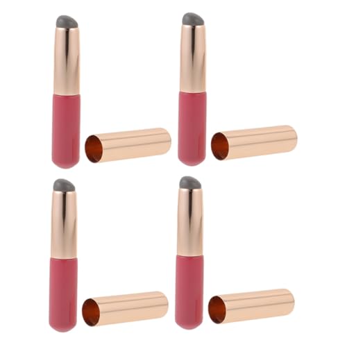 iplusmile 4stücke Lippenstift Applikator Aus Silikon Concealer-pinsel Lippen-make-up-tool Tragbar Für Frauen Lipgloss Pinsel Make-up-tool Für Unterwegs von iplusmile