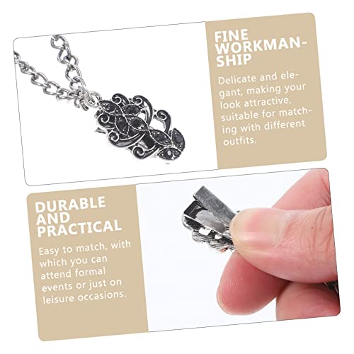 iplusmile 5 Stück Teiliges Vintage Cardigan Clips Eleganter Schalverschluss aus Langlebiger Vielseitige Pullover und Hemdspangen für Damen Broschen für Strickjacken und Kleider von iplusmile