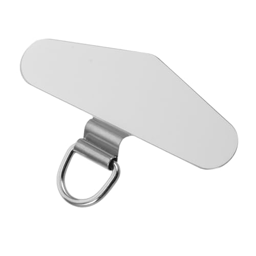 iplusmile Abstandshalter Für Handy-lanyard Handy-lanyard-patch Universeller Telefon-lanyard-patch Telefon-tethering-lasche Telefonschlaufe Rostfreier Silber von iplusmile
