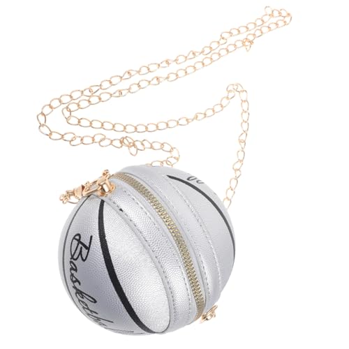iplusmile Basketball für Damen Trendige Crossbody Handtasche mit Multifunktional Umhängetasche oder Make Up Beutel aus Strapazierfähigem PU von iplusmile