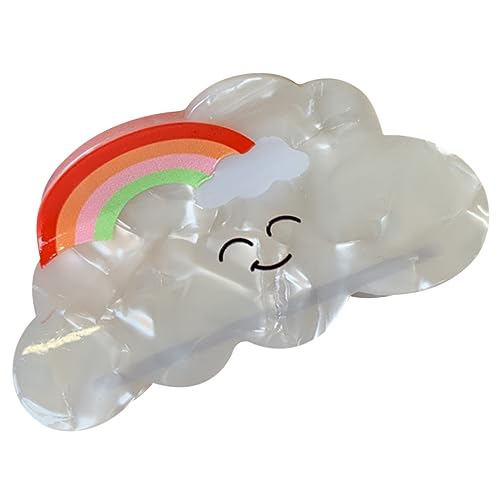 iplusmile Bunte Haarklammer Langlebiger Acetat Claw Clip mit Starker Flexibilität Vielseitiger Haar Jaw Clip für Frauen und Mädchen Styling Tool für Alltag Büro Reisen und Haushalt von iplusmile