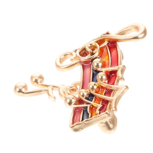 iplusmile Bunte Musiknoten Brosche Lapel Pin aus Dekorative Anstecknadel für Kleidung Schals und Hüte Festhaltende Modebrosche für Damen als zu Besonderen Anlässen von iplusmile