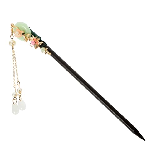 iplusmile Chinesische Holz Haarstäbchen Vintage Haarschmuck Haarnadeln für Mädchen Langlebige Handliche Haarschmuck Stäbchen für Dutt Frisuren Traditionelles Haaraccessoire von iplusmile