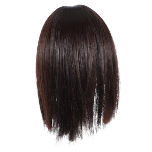 iplusmile Damen Haarvolumen Topper Synthetisches Haarteil mit Clip Leichtes Unsichtbares Haarteil für Dünner Werdendes Haar Natürliche Abdeckung Weißer Haare Komfortabel und Einfach von iplusmile
