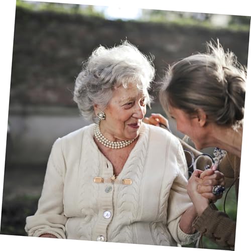 iplusmile Eleganter Bienen Strickjackenclip mit Perlen und Strass Vielseitiger Schal und Cardigan Verschluss Robustes Legierungsdesign Dekorative Brosche für Damen Vintage Inspirierter von iplusmile