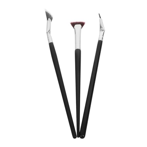 iplusmile Fächerförmige Wimpernbürsten mit Weichen Langlebigen Borsten Präziser Anwendung für Wimperntrennung und Mascara Applikation Teiliges Makeup Tool für Professionelle Lash Definition von iplusmile