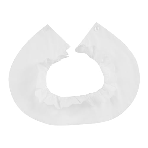 iplusmile Falscher Kragen Abnehmbar Für Damen Schal Mit Verstellbarem Kragen Spitzen-ausschnittstoff Bequemes Und Atmungsaktives Design Vielseitig Für Verschiedene Anlässe Tragbar von iplusmile