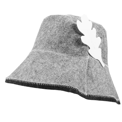 iplusmile Filz Saunahut Wasserabsorbierend und Wiederverwendbar für Damen Atmungsaktiver Badezimmer Duschhut Komfortabler Leichter und Strapazierfähiger Sauna Hut aus Hochwertigem Filz von iplusmile