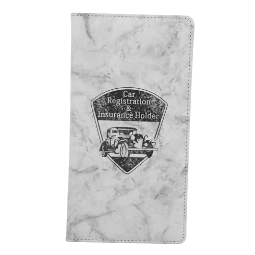 iplusmile Autoregistrierungs Und Versicherungshalter Aus Praktischer Organizer Für Führerschein Kfz-registrierung Und Wichtige Dokumente Im Kofferraum von iplusmile