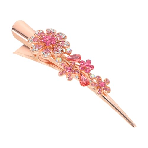 iplusmile Großer Metall Haarclip mit Glitzernden Kristallen Vintage Haarspange für Damen Funkelnder Haarschmuck für Partys und Festliche Anlässe Eleganter Schmuck für Besondere Events von iplusmile