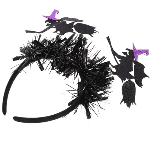 iplusmile Kopfschmuck Halloween Hexen Stirnband Haarreifen Für Party-verkleidungen Haarschmuck-requisite Party-cosplay-accessoires Deko-stirnband Cosplay-requisiten Einzigartiges von iplusmile