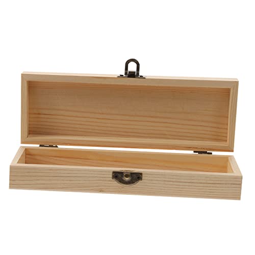 iplusmile Holz Bleistiftbox Stifteaufbewahrungsbehälter Schüler Büro Schlafzimmer Mit Großem Fassungsvermögen Für Stifte Bleistifte Lineale Anspitzer Radiergummis Nützliche von iplusmile