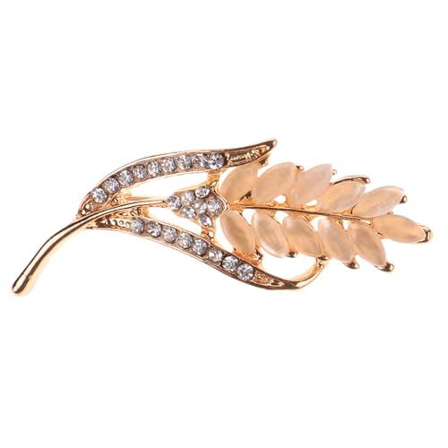 iplusmile Katzenauge Strass Brosche Anstecknadel Modisches Accessoire für Kleidung Schals Hüte Vielseitig Tragbar Feiner für Party Hochzeit und Alltag von iplusmile