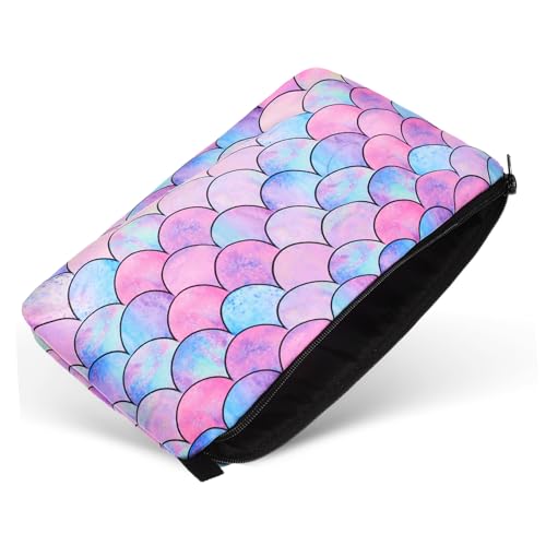 iplusmile Kosmetiktasche mit Reißverschluss Kompakte Tragbare Make Up Tasche aus Polyester Praktische Schminktasche für Damen Reise Vielseitiger Organizer mit Einzigartigem Digitaldruck von iplusmile