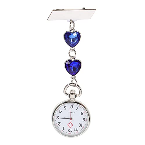 iplusmile Ansteckuhr Ansteckuhr Pfirsich Herz Tasche Quarzuhr Für Valentinstag Muttertag -Blau iplusmile Ansteckuhr Ansteckuhr Pfirsich Herz Tasche Quarzuhr Für Valentinstag Muttertag -Blau von iplusmile