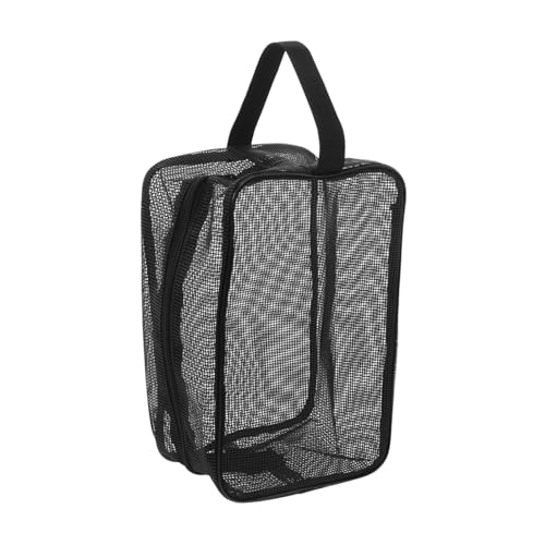 iplusmile Mesh Waschbeutel für Herren Tragbar Wasserabweisend Großer Reise Kulturbeutel mit Netzmaterial Geräumig Robust und Vielseitig für Fitnessstudio Camping und Alltag von iplusmile