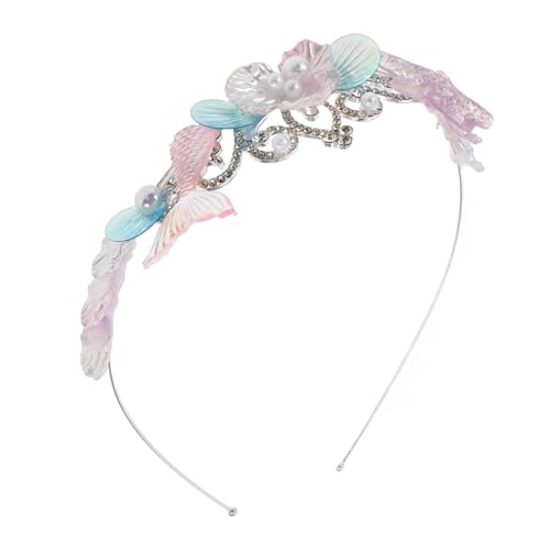 iplusmile Metallic Meerjungfrau Tiara Haarreif mit Funkelnden Strasssteinen Langlebiges Mädchen Haaraccessoire für Geburtstagsfeiern Kostüm und Partyzubehör und Formstabil iplusmile Metallic Meerjungfrau Tiara Haarreif mit Funkelnden Strasssteinen Langlebiges Mädchen Haaraccessoire für Geburtstagsfeiern Kostüm und Partyzubehör und Formstabil von iplusmile