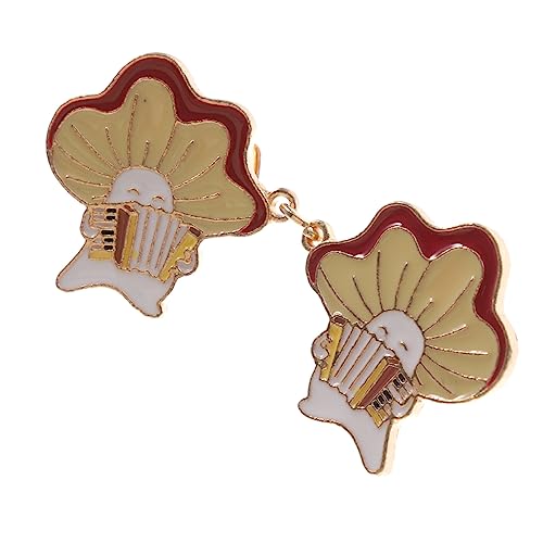 iplusmile Mushroom Brosche Strickjacken Clip Dekorativer Schalhalter Schmuck Modisch für Damen und Festliche Anlässe von iplusmile