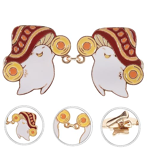 iplusmile Niedliche Pilz Brosche Anstecknadel Retro Sweater Clip Broschen Pin Cartoon Design Modeschmuck für Damen Mädchen von iplusmile