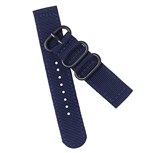 iplusmile Nylon Uhrenarmband mit Schwarzem Edelstahlverschluss Langlebiges Teilige für Uhrenersatz für Fitness Schwimmen Tauchen iplusmile Nylon Uhrenarmband mit Schwarzem Edelstahlverschluss Langlebiges Teilige für Uhrenersatz für Fitness Schwimmen Tauchen von iplusmile