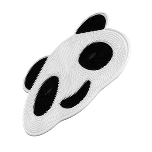iplusmile Panda Fuß und Rückenschrubber Duschmatte Weiches Massagepad zur Entfernung von Abgestorbener Haut Rutschfest Entspannend Fußpflege und Rückenschrubber für Glatte Haut im von iplusmile
