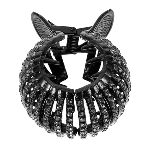 iplusmile Ponytail Clip mit Strasssteinen Großer Rutschfester Haarklammer für Frauen und Mädchen Eleganter Haarhalter Modischer Haarschmuck für Partys und Alltag von iplusmile