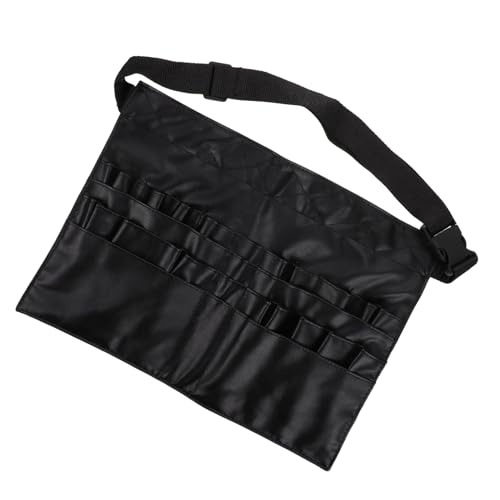 iplusmile Professionelle Makeup Pinsel Organizer Tasche aus PU Leichte Kosmetik Pinsel Aufbewahrungstasche Handgefertigte Makeup Artist Tragbar und Langlebig von iplusmile