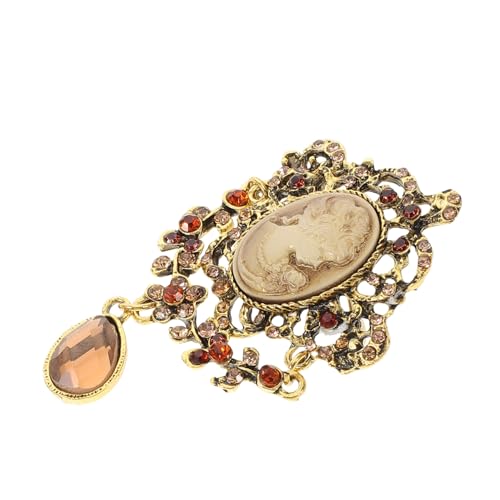 iplusmile Retro Vintage Brosche mit Strasssteinen Eleganter Frauen Brustpin für Kleidung Modisches Accessoire für Cardigans Pullover Kleider Langlebig und Glänzend für Damen iplusmile Retro Vintage Brosche mit Strasssteinen Eleganter Frauen Brustpin für Kleidung Modisches Accessoire für Cardigans Pullover Kleider Langlebig und Glänzend für Damen von iplusmile