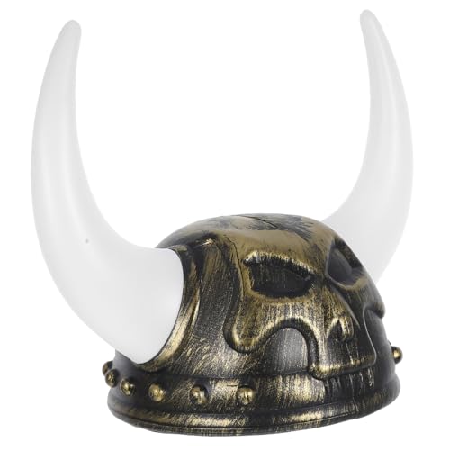 iplusmile Wikinger Hut Mit Hörnern Für Festivalpartys Party-requisite Mittelalterliche Dekoration Cosplay Hut Ochsenhorn Helm Für Erwachsene von iplusmile