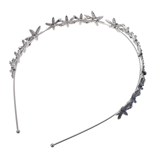 iplusmile Schneeflocken-haarband Für Damen Funkelnd Mit Strass-details Rutschfester Drucksitz Aus Zinklegierung Und Strasssteinen Geeignet Für Hochzeit Und Partys von iplusmile